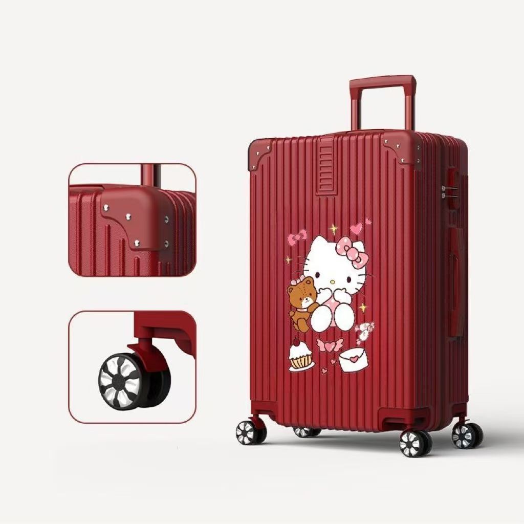 2025可愛いスーツケース キャリーバッグ 女性キティちゃん キャリーケース Sサイズ/ Mサイズ 多機能 静音キャスター 超軽量 大容量 多収納ポケット 軽量 大型 機内持ち込み 2025可愛いスーツケース キャリーバッグ 女性キティちゃん キャリーケース Sサイズ/ Mサイズ 多機能 静音キャスター 超軽量 大容量 多収納ポケット 軽量 大型 機内持ち込み