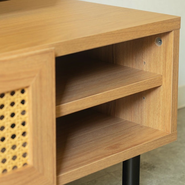 ラタン風テレビ台(幅120cm)テレビボード ローボード 韓国インテリア TV台 TVボード(73) ラタン風テレビ台(幅120cm)テレビボード ローボード 韓国インテリア TV台 TVボード(73)