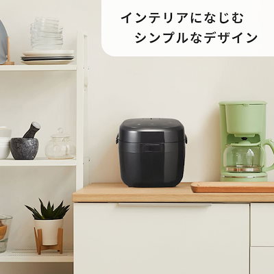 Qoo10] MAXZEN 炊飯器 無洗米 5合 5.0合 二人暮ら : キッチン家電