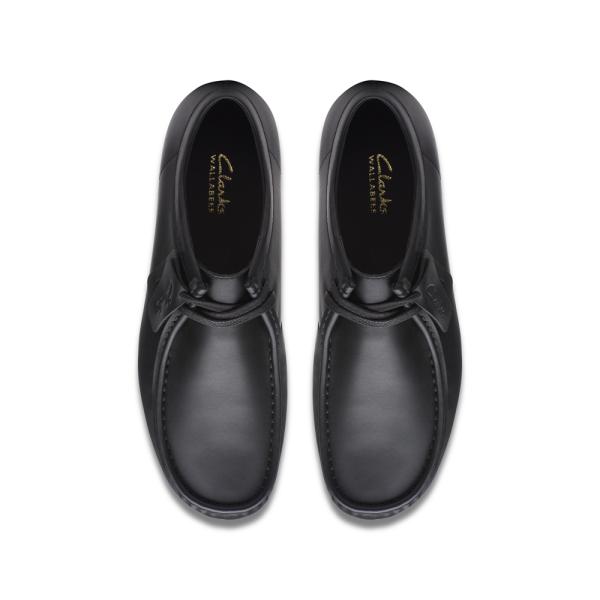 クラークス ワラビー エヴォ ウォータープルーフ 靴 モカシン 防水 撥水 26177832 26177833 26177834 Clarks