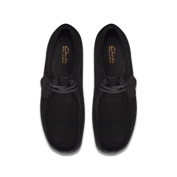 クラークス ワラビー エヴォ ウォータープルーフ 靴 モカシン 防水 撥水 26177832 26177833 26177834 Clarks