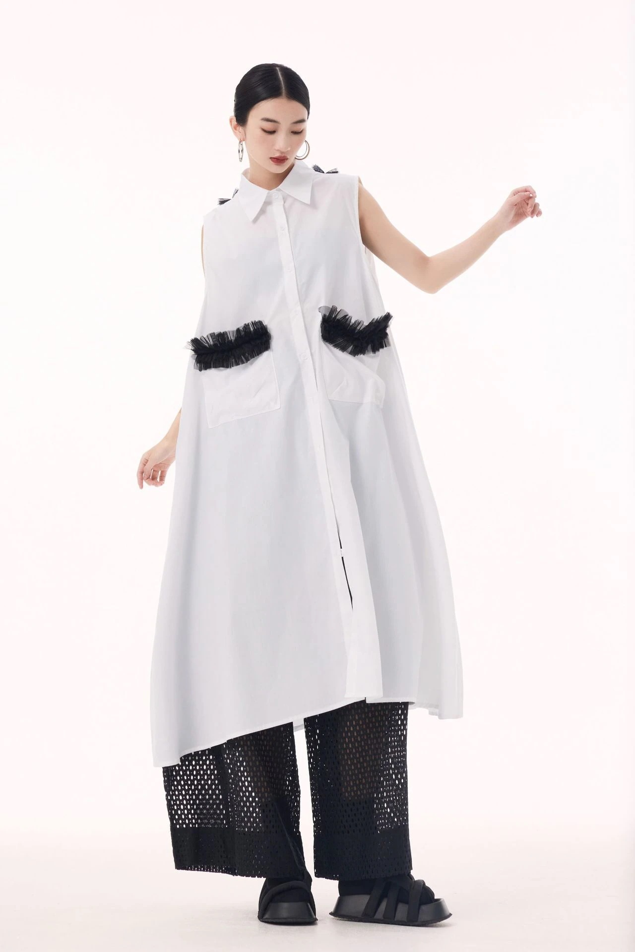 チュールドッキング 袖なしワンピース 春夏 欧美風 おしゃれ レディース ノースリーブ 関連商品購入可能 メガ割 チュールドッキング 袖なしワンピース 春夏 欧美風 おしゃれ レディース ノースリーブ 関連商品購入可能 メガ割