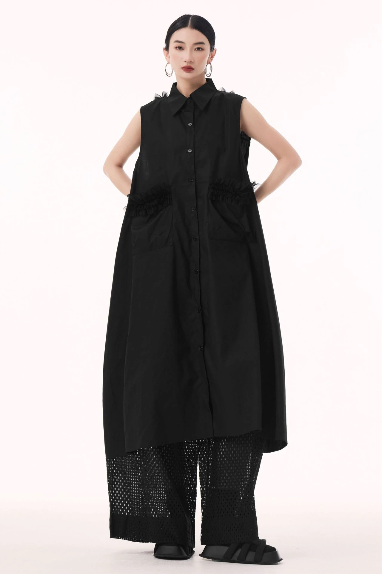 チュールドッキング 袖なしワンピース 春夏 欧美風 おしゃれ レディース ノースリーブ 関連商品購入可能 メガ割 チュールドッキング 袖なしワンピース 春夏 欧美風 おしゃれ レディース ノースリーブ 関連商品購入可能 メガ割