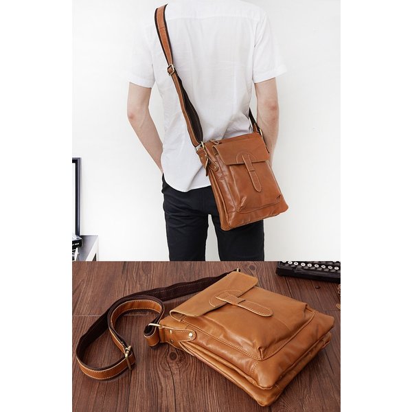 ショルダーバッグ 本革 ビジネス 牛革 鞄 斜め掛け 男女兼用 軽量 レザー 大きめ