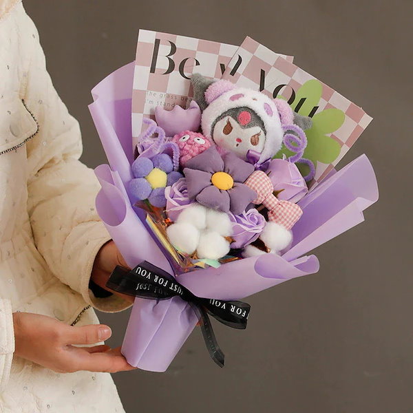 Qoo10] バレンタインデー 新作 ぬいぐるみ花束