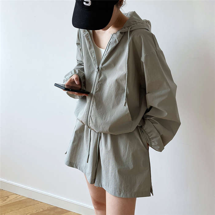 パーカーセットアップ パーカー レディース UV対策 紫外線対策 UVカット ジップアップ パーカーセットアップ パーカー レディース UV対策 紫外線対策 UVカット ジップアップ