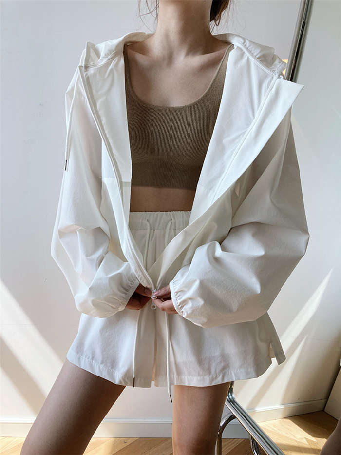 パーカーセットアップ パーカー レディース UV対策 紫外線対策 UVカット ジップアップ パーカーセットアップ パーカー レディース UV対策 紫外線対策 UVカット ジップアップ