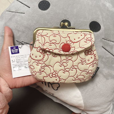 ハローキティ HELLO KITTY ぬいぐるみ バッグ がま口 ポーチ ハロー