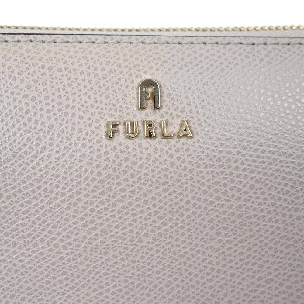 フルラ ポーチ レディース カメリア レザー グレージュ FURLA CAMELIA M COSMETIC CASE ARES VANIGLIA WE00449-ARE000-VAN00