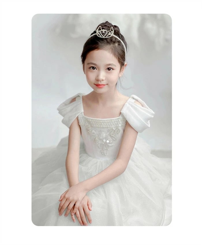 高品質 ピアノ発表会 ドレス 子供 女の子 白 ホワイト 発表会ドレス ノースリーブ 子ども ワンピース お祝い日 演奏会 音楽会 フォーマル 誕生日 撮影 パーティー ジュニア キッズ ロングドレス 高品質 ピアノ発表会 ドレス 子供 女の子 白 ホワイト 発表会ドレス ノースリーブ 子ども ワンピース お祝い日 演奏会 音楽会 フォーマル 誕生日 撮影 パーティー ジュニア キッズ ロングドレス