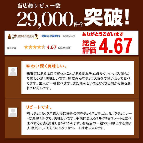 Qoo10] chube・de・chocola 割れチョコミックス 12種 600g 東