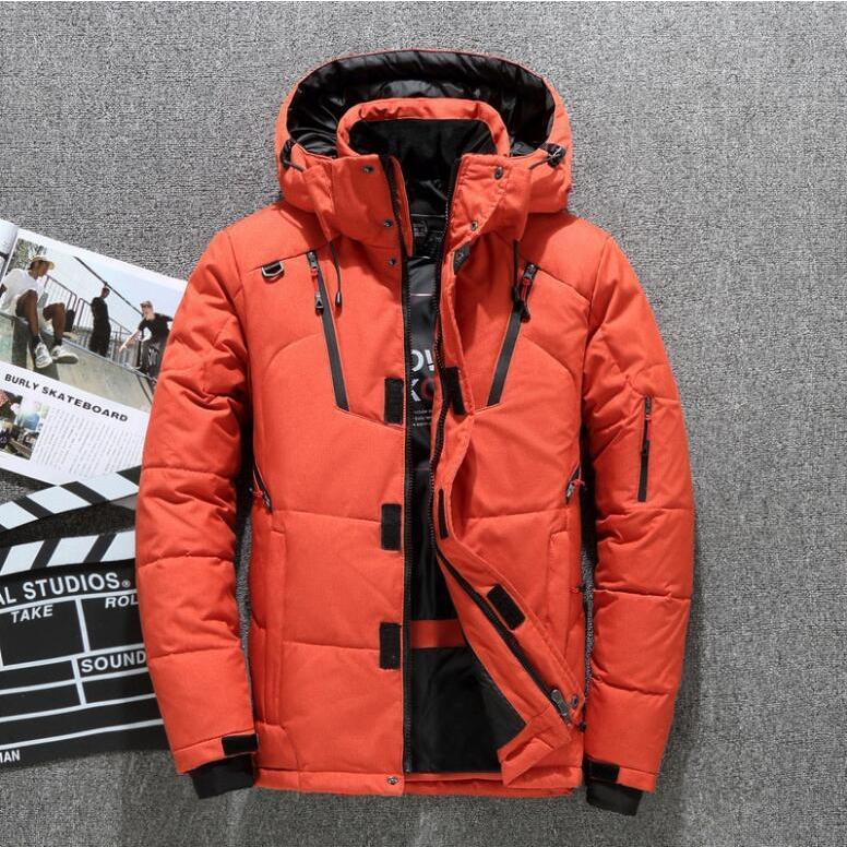 ダウンジャケット メンズ 軽量 冬物 冬服 メンズ アウター ダウン ジャケット ダウンコート フード ハイネック 防寒 紳士 男性 ファッション 秋 冬_5