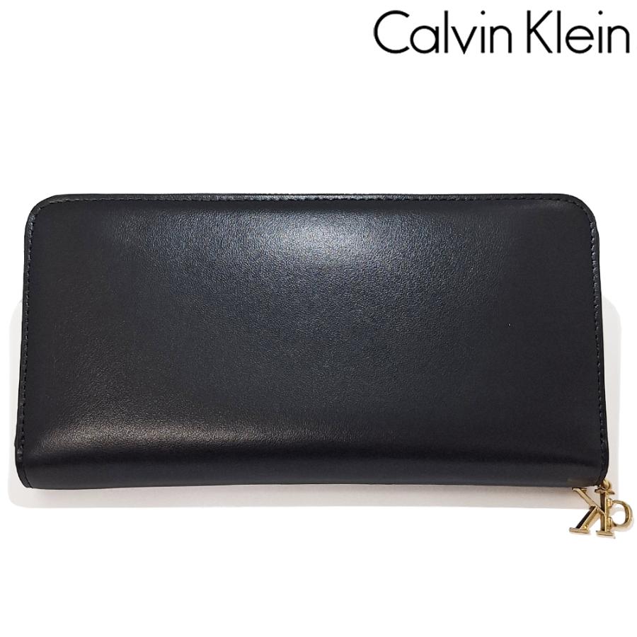 CK 財布 ラウンドファスナー 長財布 ユニセックス LV04F1093G-UB1 レザー ラウンドZIP ロングウォレット_3