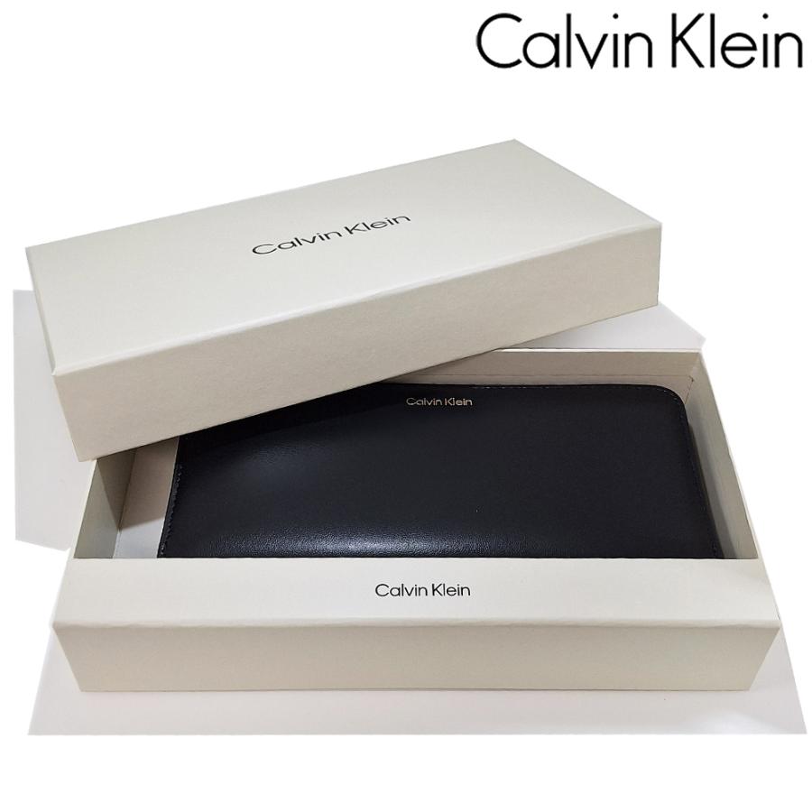 CK 財布 ラウンドファスナー 長財布 ユニセックス LV04F1093G-UB1 レザー ラウンドZIP ロングウォレット_7
