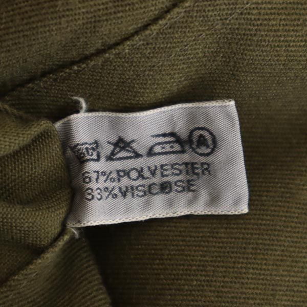 オーストリア軍 90s ミリタリー カーゴパンツ カーキ Austrian Army ボタンフライ ビッグサイズ メンズ_7