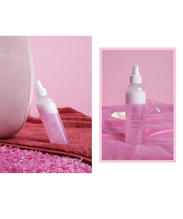 【新品未使用】ピンクエイジフルウィッグ ヘアエッセンス付き 楽天市場】手植えフルウィッグ) ストレート25インチレイクカット