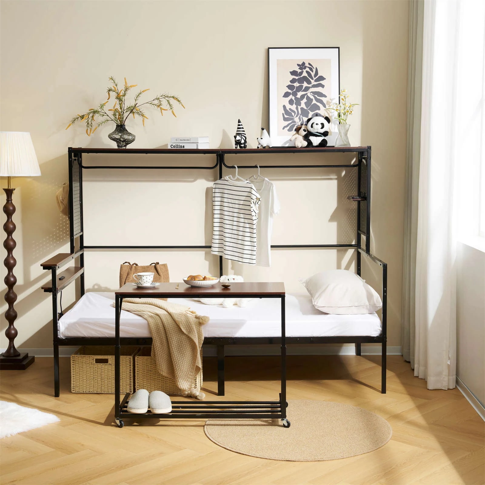 机付きロフトベット システムベット ブラック STPZHXC システムベット