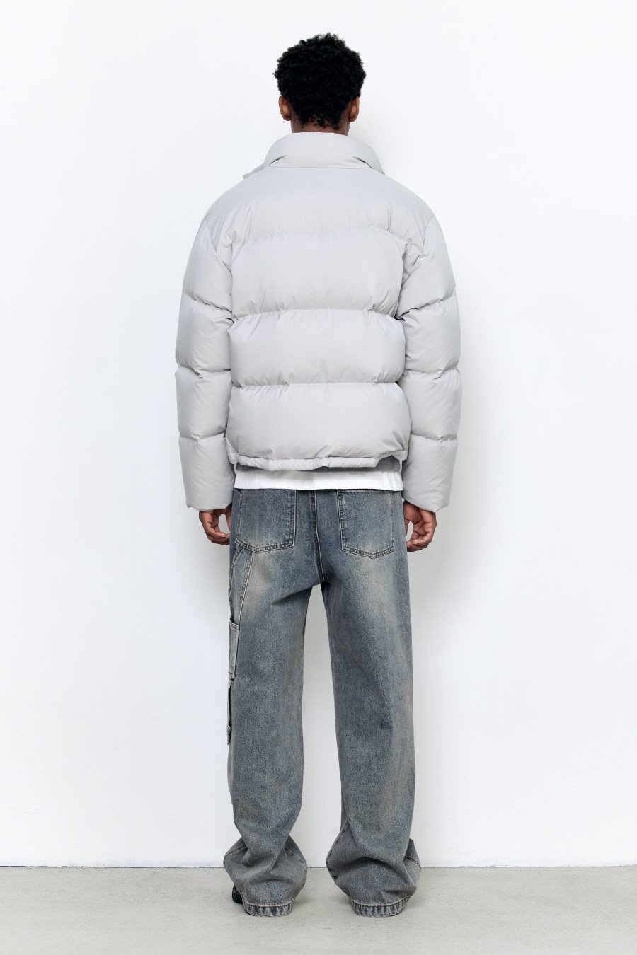 【INSILENCE】 ESSENTIAL DOWN JACKET : GREY