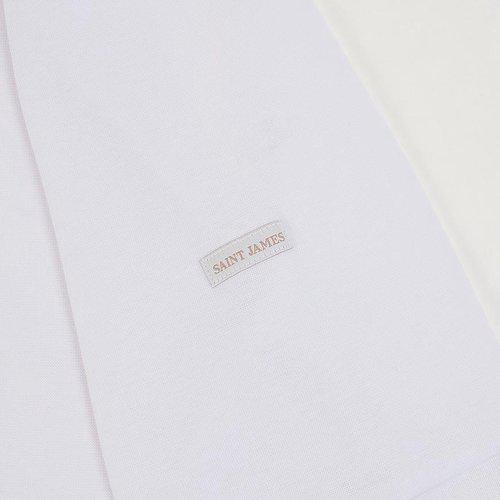 [セントジェームス] SS25 女性 カロラ U ポロシャツ CAROLA U BLANC_3