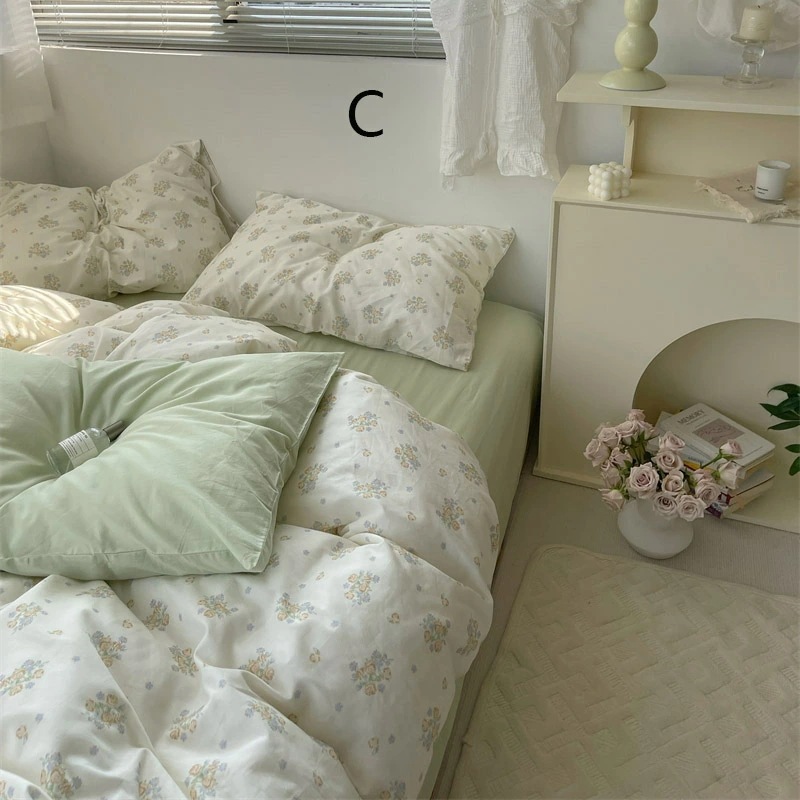 布団カバーセット グリーン 花柄 可愛い コットン100% 韓国風 掛け布団カバー 寝具カバーセット 3点セット 4点セット シングル セミダブル ダブル ベージュ ベッド用品 綿100% 敷カバー 布団カバーセット グリーン 花柄 可愛い コットン100% 韓国風 掛け布団カバー 寝具カバーセット 3点セット 4点セット シングル セミダブル ダブル ベージュ ベッド用品 綿100% 敷カバー