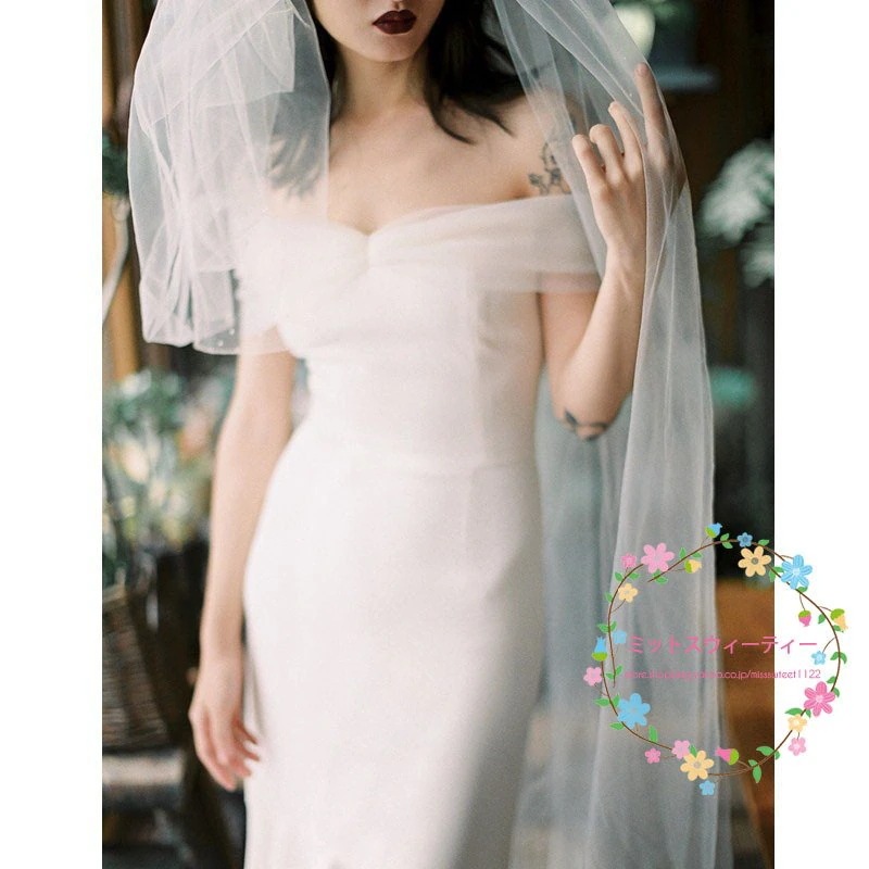 ウエディングドレス フォトウェディング リゾートウェディング ブライダル 撮影 海外挙式 結婚式 二次会 披露宴 前撮り 後撮り ビーチフォ オフショルダー 花嫁_1