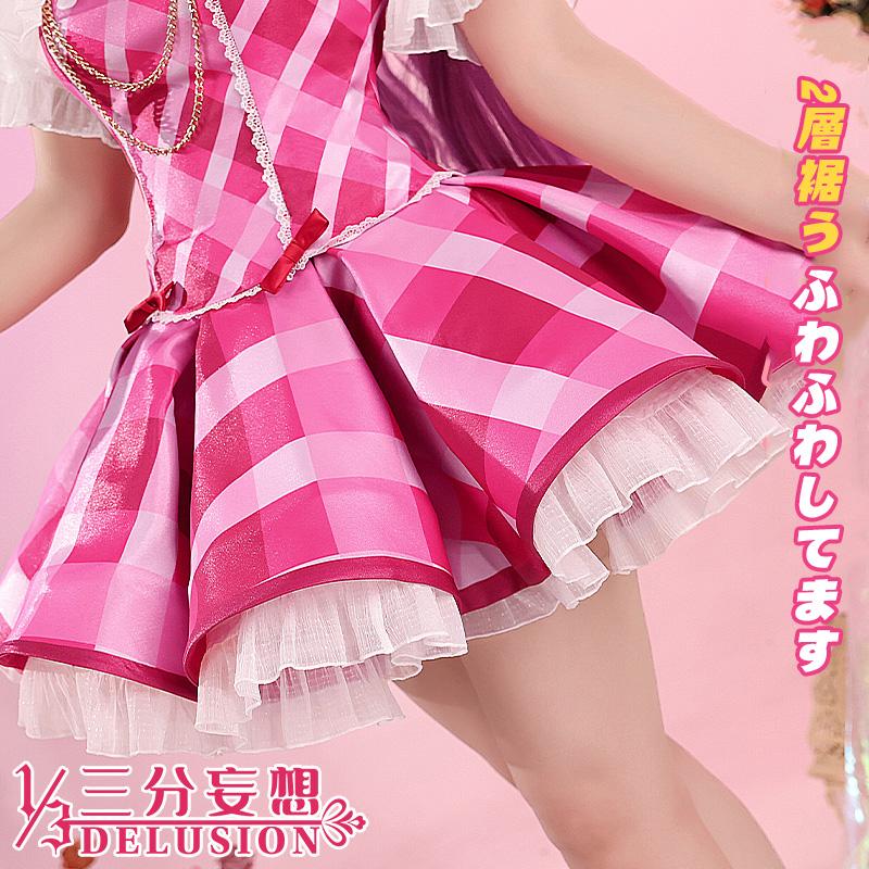 R【三分妄想13Delusion】アイカツアイドルカツドウ 神崎美月 コスプレ衣装 コスチューム37_3