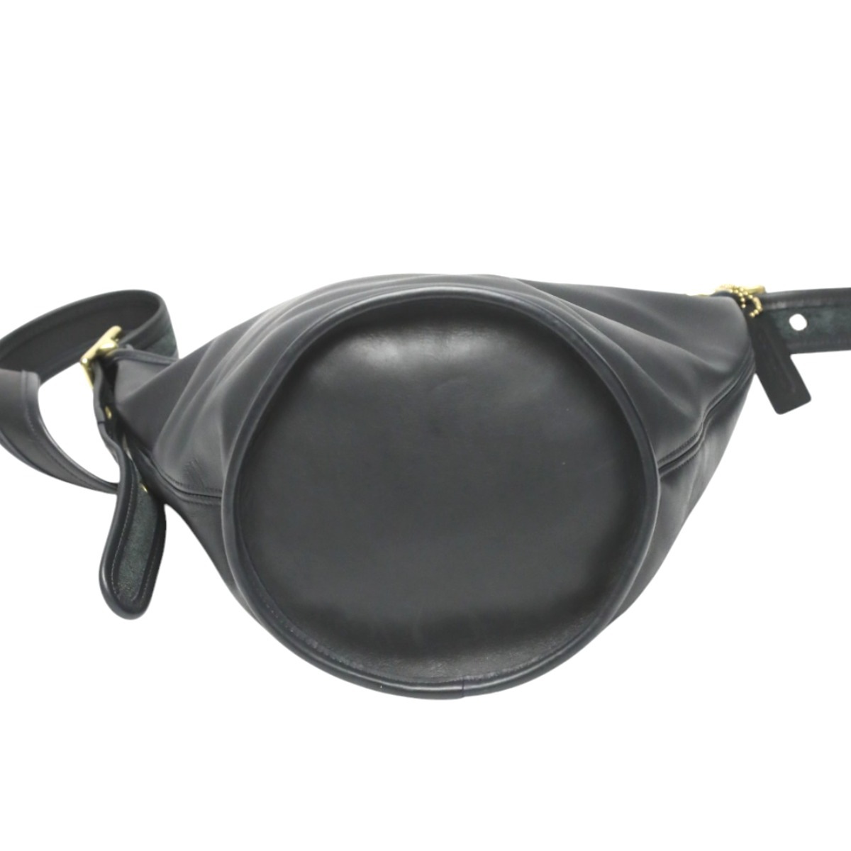 9953 バケツ型 ヴィンテージ ハンドバッグ ブラック