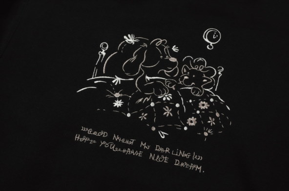 【CPGN STUDIO】23FW★ mystery night embroidered hoodie Qoo10] CPGN STUDIO 【CPGN STUDIO】 myster
