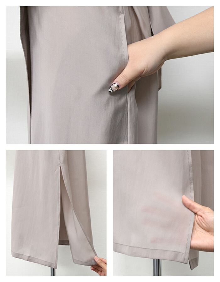 風を纏ってふわりと揺れる!シアートレンチコート 風を纏ってふわりと揺れる!シアートレンチコート