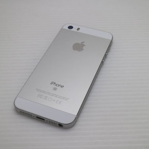 超美品 SIMフリー iPhoneSE 64GB シルバー 142_1