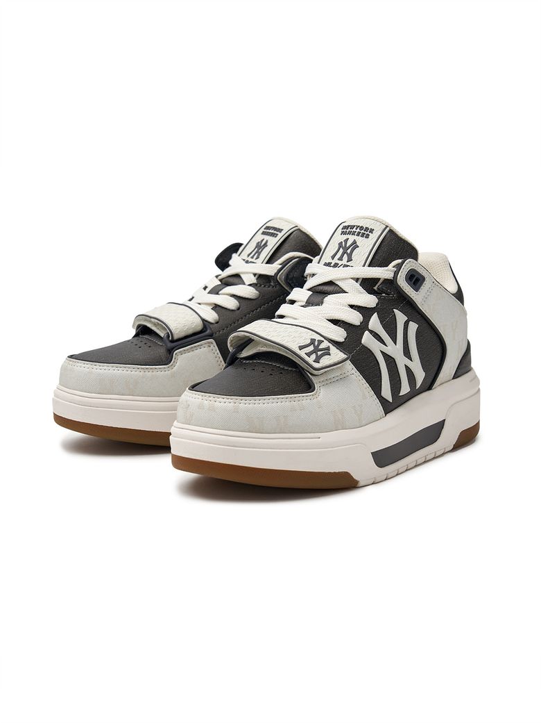 スニーカー [ MLB ] CHUNKY LINER DEINIM MONOGRAM SL MLB Chunky Liner Mid Denim Classic Monogram Sneakers Shoes