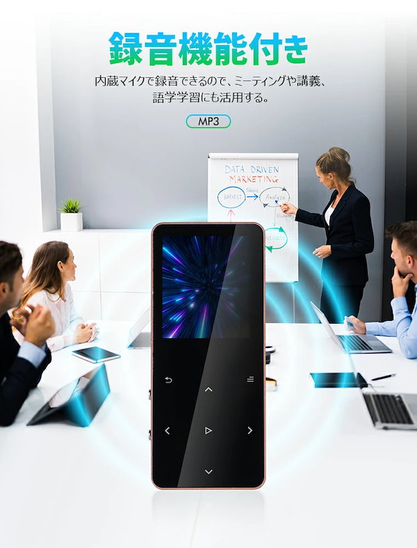 ♥️mp3プレーヤー♥️ ウォークマン 32GB Bluetooth5.0 2025 スマート MP3】MP3プレーヤー ウォークマン 音楽プレイヤー