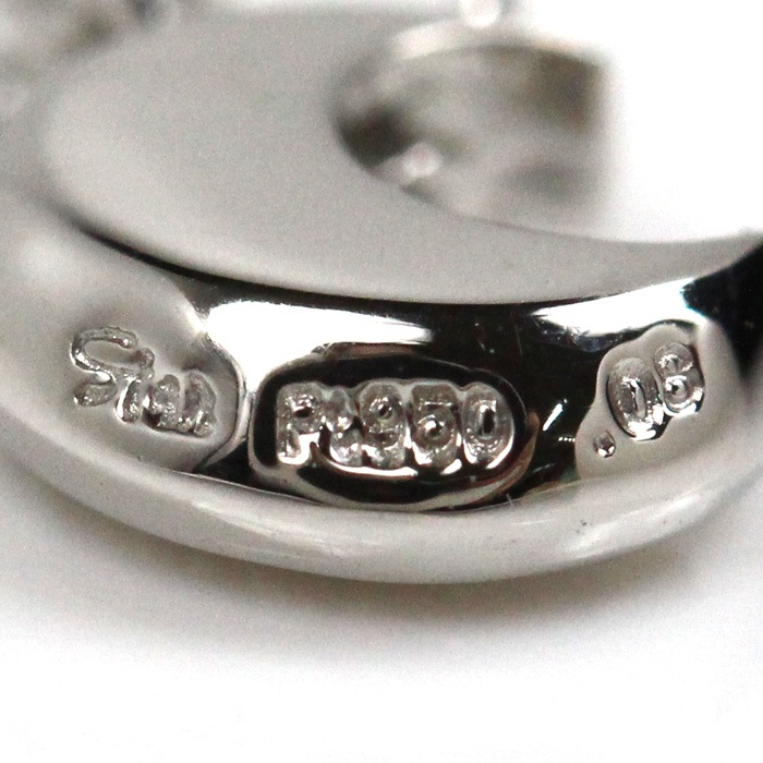 STAR JEWELRY スタージュエリー Pt950プラチナ ダイヤ ネックレス ダイヤモンド0.08ct 2.6g 43cm 月 三日月 レディース 中古 美品 STAR JEWELRY スタージュエリー Pt950プラチナ ダイヤ ネックレス ダイヤモンド0.08ct 2.6g 43cm 月 三日月 レディース 中古 美品