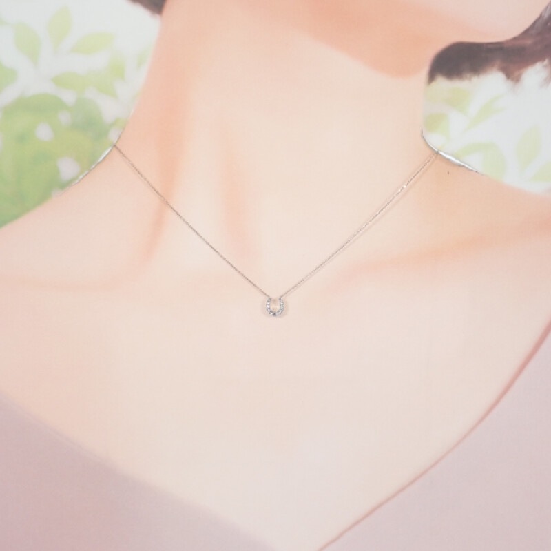 【Ponte Vecchio】Ponte Vecchio ホースシュー ダイヤ GL1526N001WDM9H ネックレス Pt850プラチナ ダイヤモンド Pt999 ダイヤモンド レディース 【Ponte Vecchio】Ponte Vecchio ホースシュー ダイヤ GL1526N001WDM9H ネックレス Pt850プラチナ ダイヤモンド Pt999 ダイヤモンド レディース