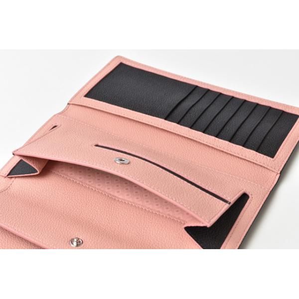 財布 三つ折り TOD S 長財布 レザー ブラック/ピンク 財布 三つ折り TOD S 長財布 レザー ブラック/ピンク