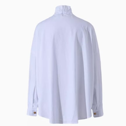 レディース トップス シャツ ブラウス 前開き スタンドカラー フレア フェミニン フリル リブ ボタン きれいめ シンプル カジュアル レトロ こなれ感 ラフ ガーリー ルーズ 個性的 クール レディース トップス シャツ ブラウス 前開き スタンドカラー フレア フェミニン フリル リブ ボタン きれいめ シンプル カジュアル レトロ こなれ感 ラフ ガーリー ルーズ 個性的 クール