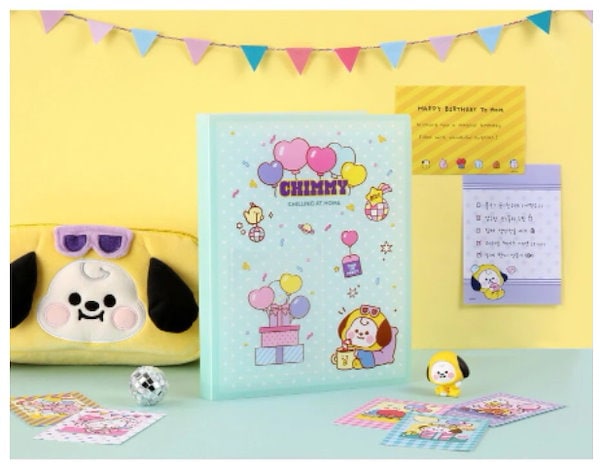 Qoo10] BT21 [パーティー] フォトアルバム 写真収納
