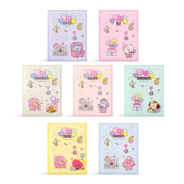 BTS CD アルバム・フォト グッズ まとめ売り Qoo10] BT21 [パーティー] フォトアルバム 写真収納