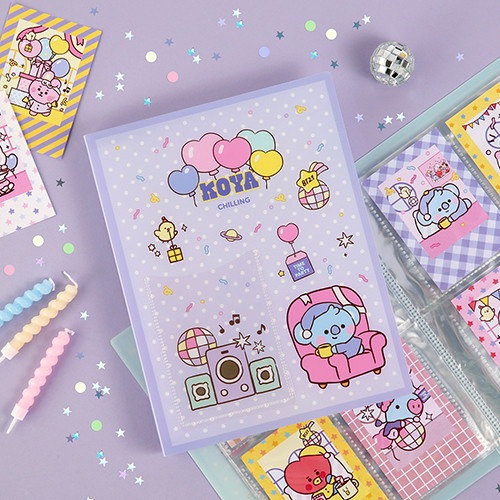 Qoo10] BT21 [パーティー] フォトアルバム 写真収納
