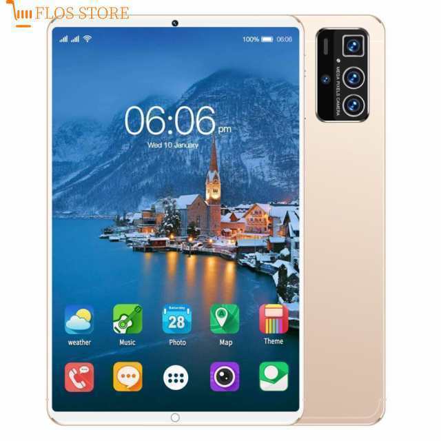 タブレット 本体 10インチ Android 12 Wi-Fiモデル 通話対応 1920*1200IPS液晶 simフリー GMS 軽量 在宅勤務 ネット授業 人気 おすすめ63_2