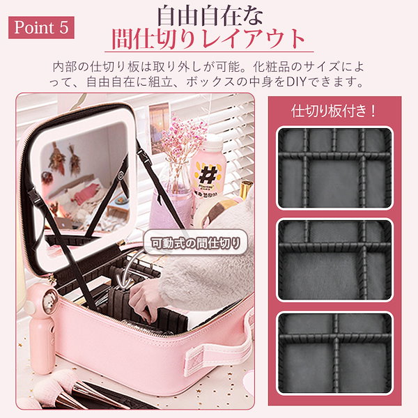 Qoo10] EASRNIY [SNSで話題沸騰] メイクボックス L