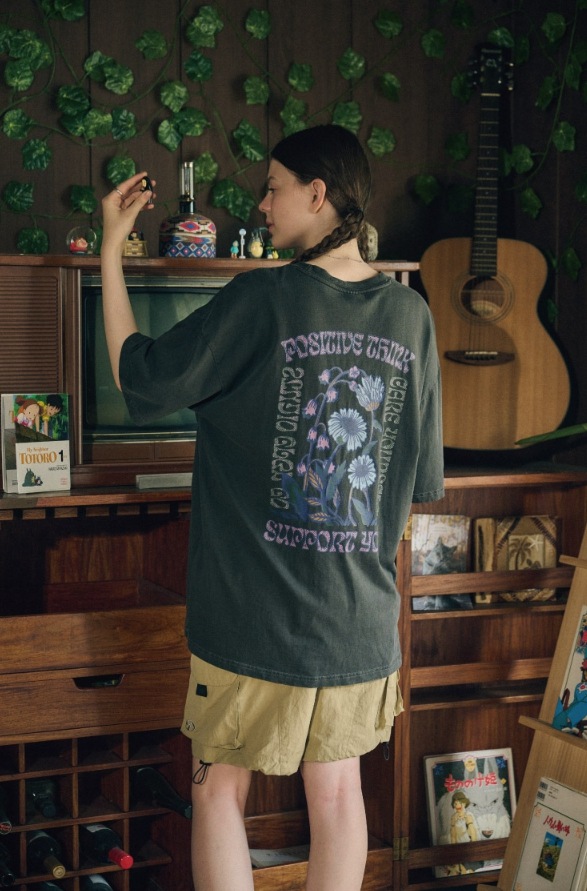 【CPGN STUDIO】 Caming Flower Short Sleeve Tee