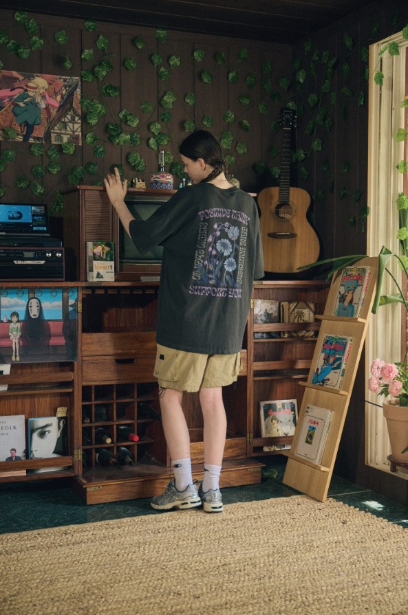 【CPGN STUDIO】 Caming Flower Short Sleeve Tee