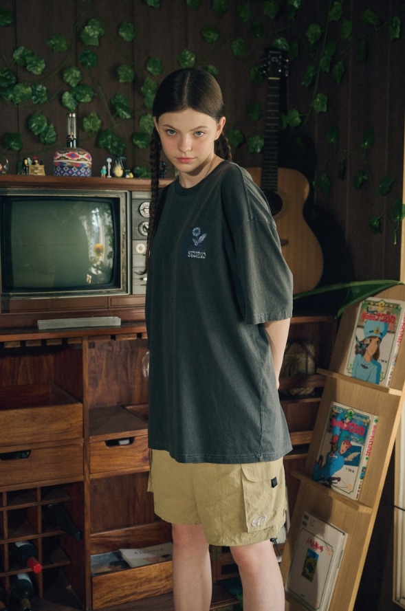 【CPGN STUDIO】 Caming Flower Short Sleeve Tee