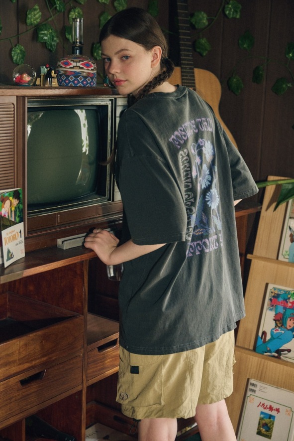 【CPGN STUDIO】 Caming Flower Short Sleeve Tee