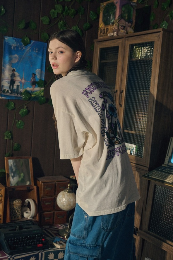 【CPGN STUDIO】 Caming Flower Short Sleeve Tee