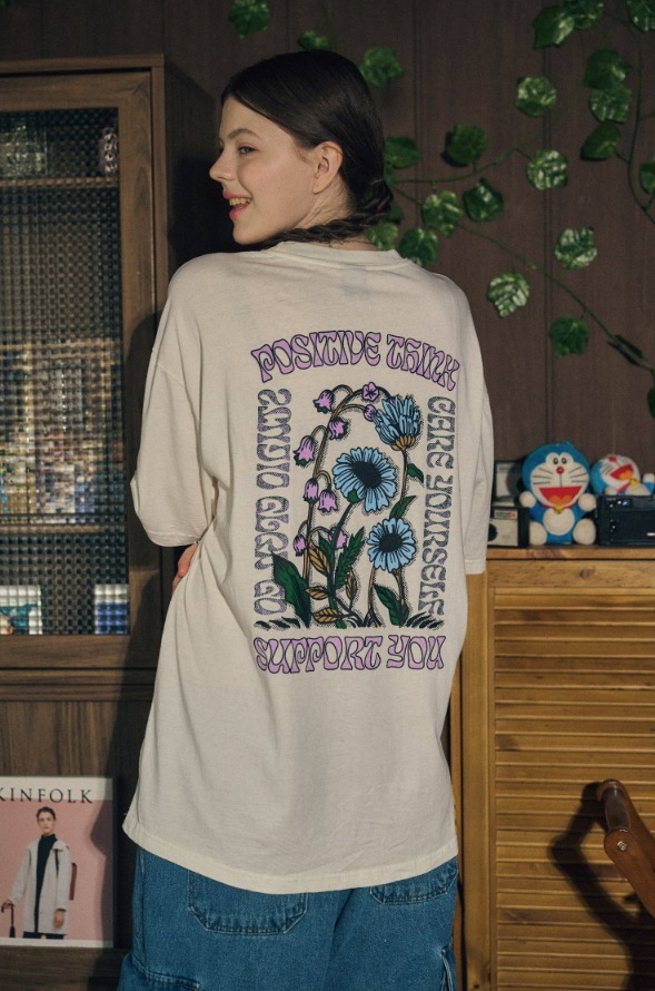 【CPGN STUDIO】 Caming Flower Short Sleeve Tee