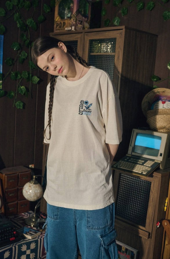 【CPGN STUDIO】 Caming Flower Short Sleeve Tee