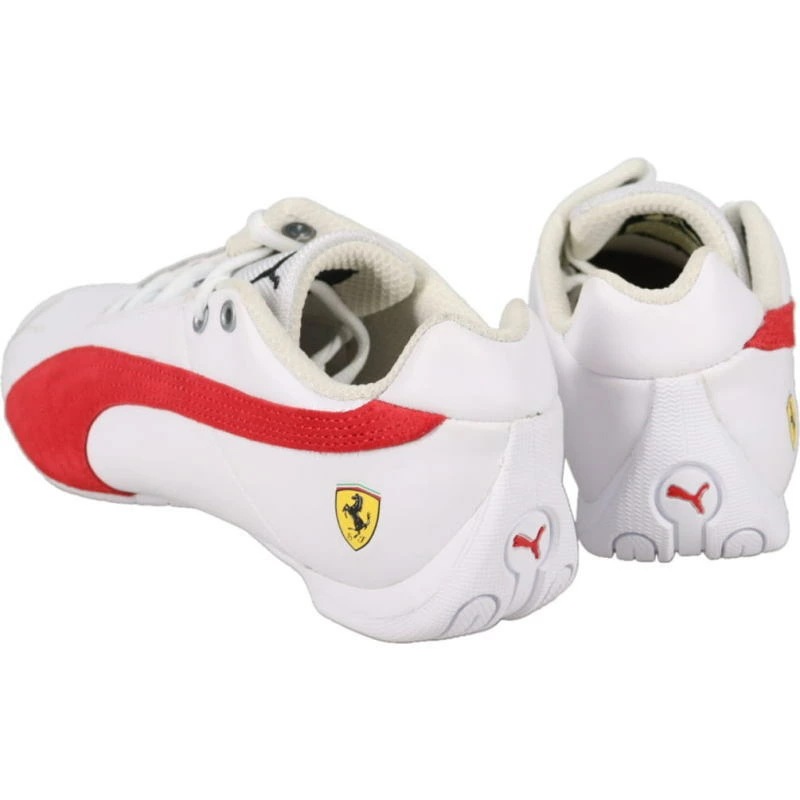 フェラーリ フューチャー キャット OG ドライビングシューズ ホワイト/ロッソコルサ 308585 02