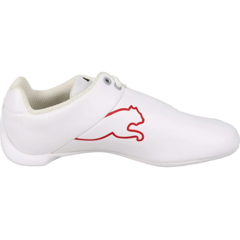 フェラーリ フューチャー キャット OG ドライビングシューズ ホワイト/ロッソコルサ 308585 02